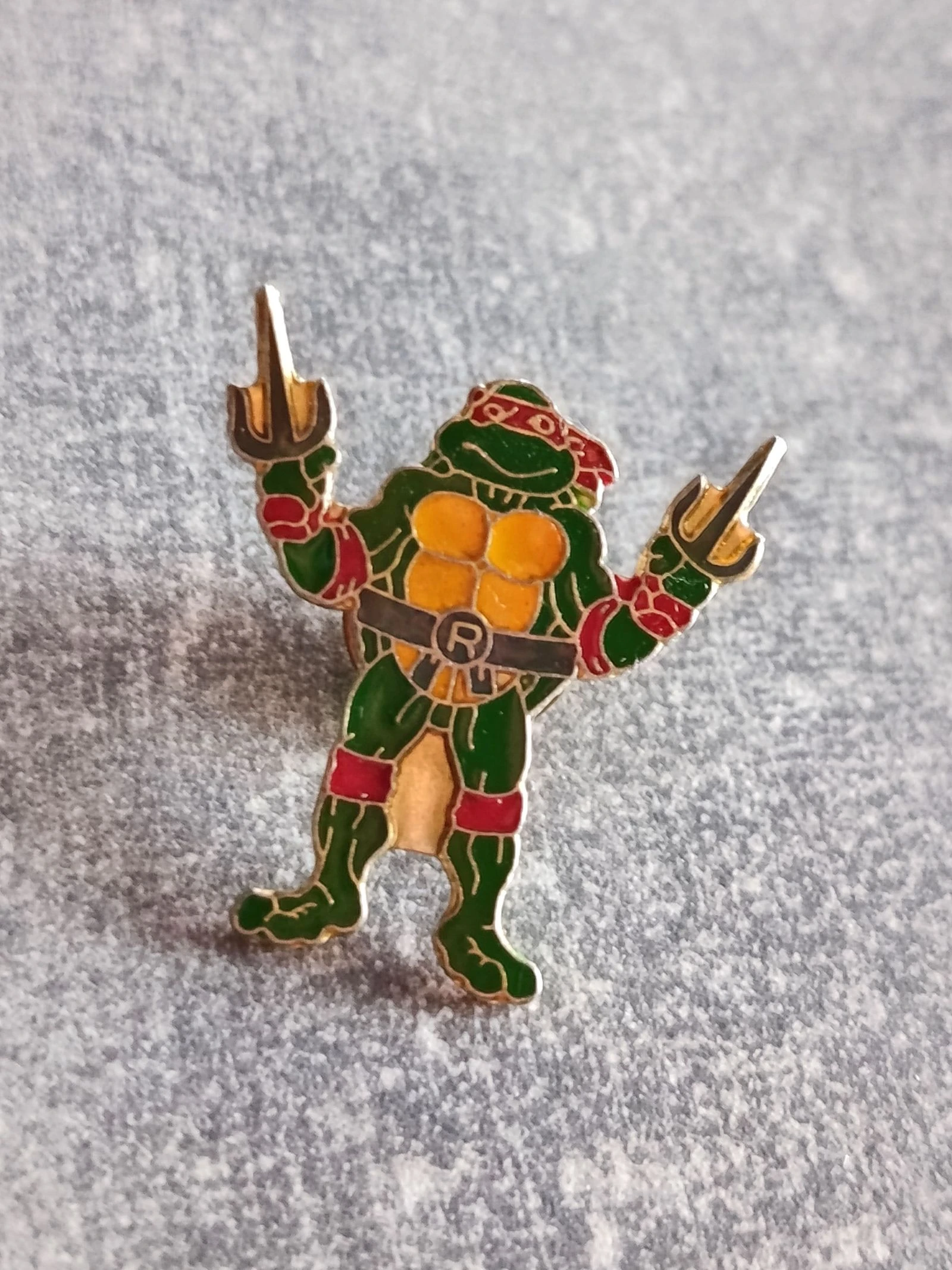 Raphael pin, ninja turtles 80s/90s – photo 2